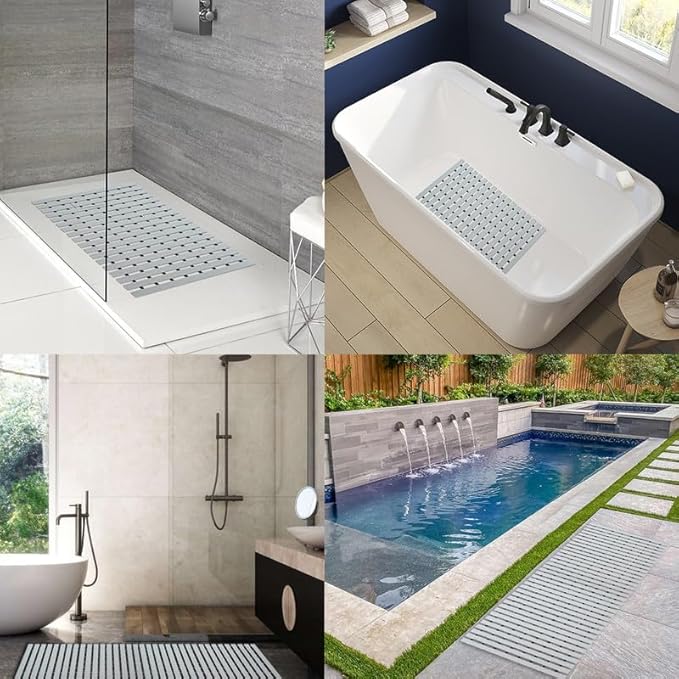 Bath Mat Non Slip Shower Mat Bathtub - Image 6
