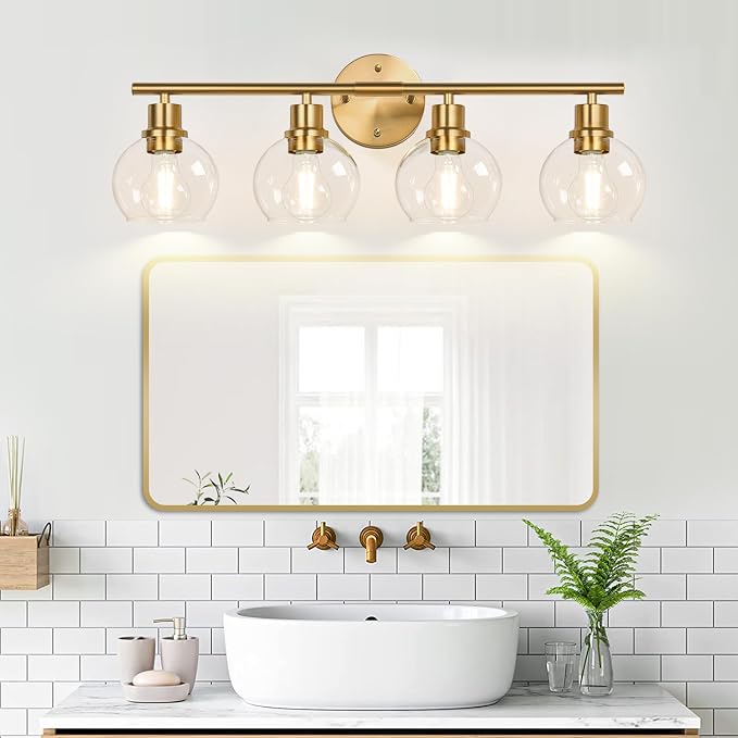 4-Light Bathroom Light Fixtures 2024 Upgrade, Bathroom Wall Sconces - Image 5