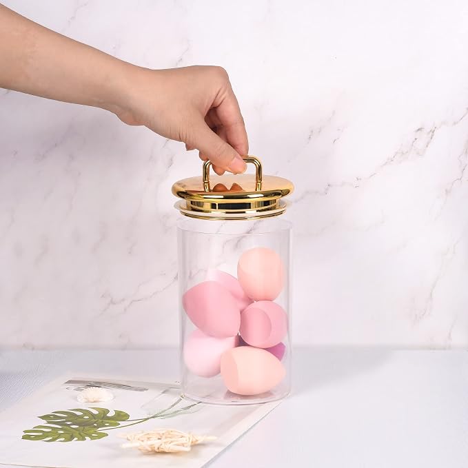 24 oz Medium Acrylic Storage Apothecary Jar - Image 5