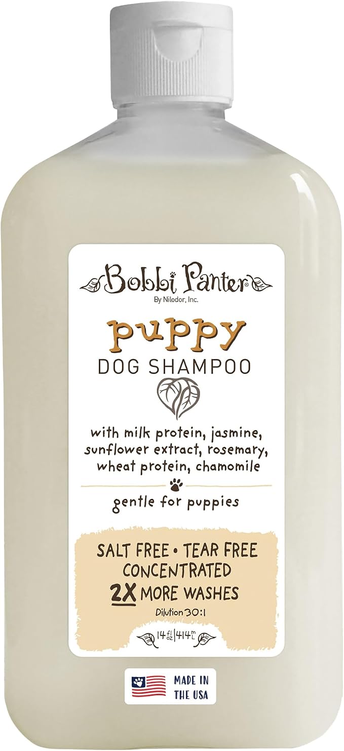 Bobbi Panter Puppy Dog Shampoo, Milk & Honey Fragrance, Nourishing & Gentle by Arkwright