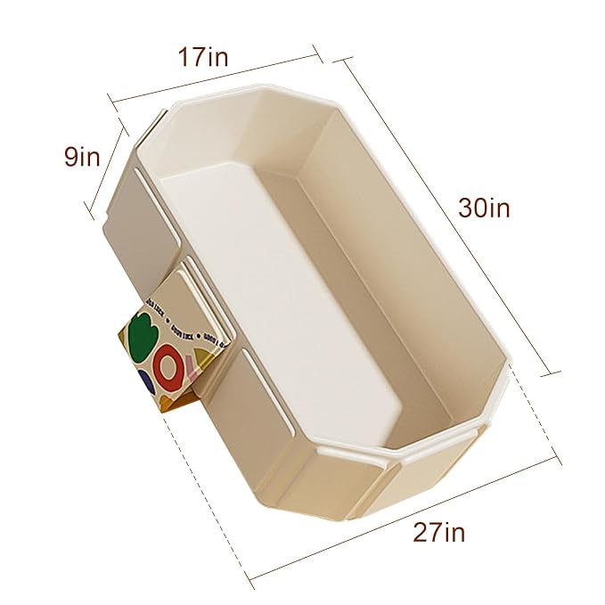 Toddler Bath Tub for Shower, Portable Baby Bathtub, Foldable Kids Bathtub – - Image 6