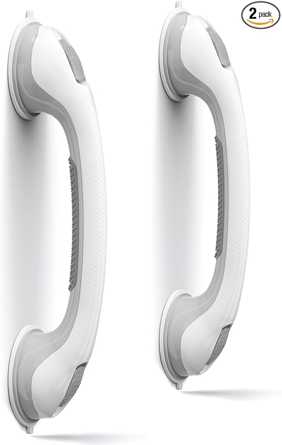 AirTight® Grab Bars for Bathtubs and Showers, 16Inch Shower Handle Elderly by NLAAHCEQualityisNotNegotiable