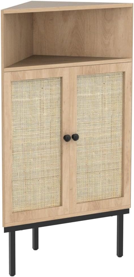 Yechen 39.7" Corner Storage Cabinet - Image 5