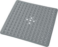 Anti-Slip Bathtub Shower mat, 20.8×20.8（Approximately 53×53cm） inch Soft by ERASILKEN-X