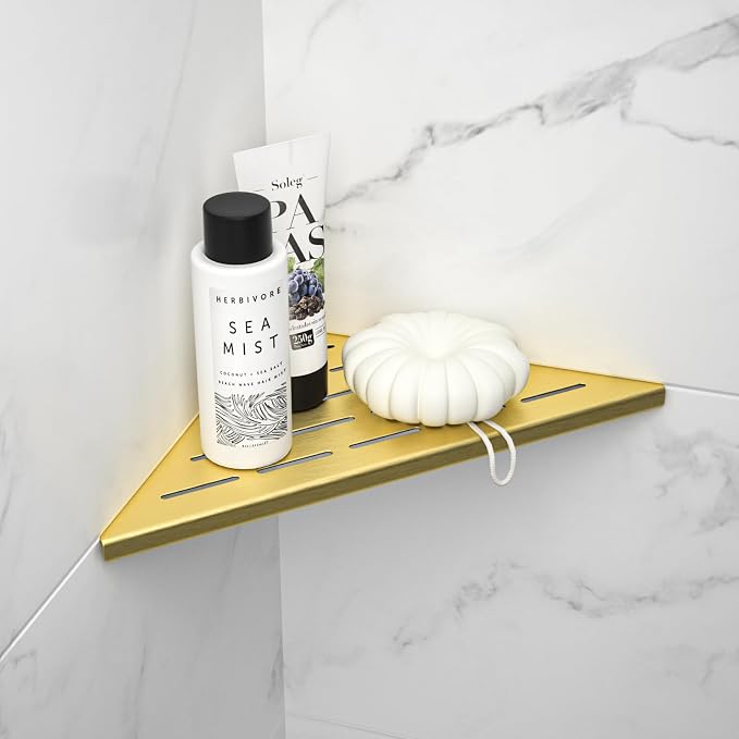 Corner Shower Shelf, 304 Stainless Steel Bathroom Shelf - Image 7