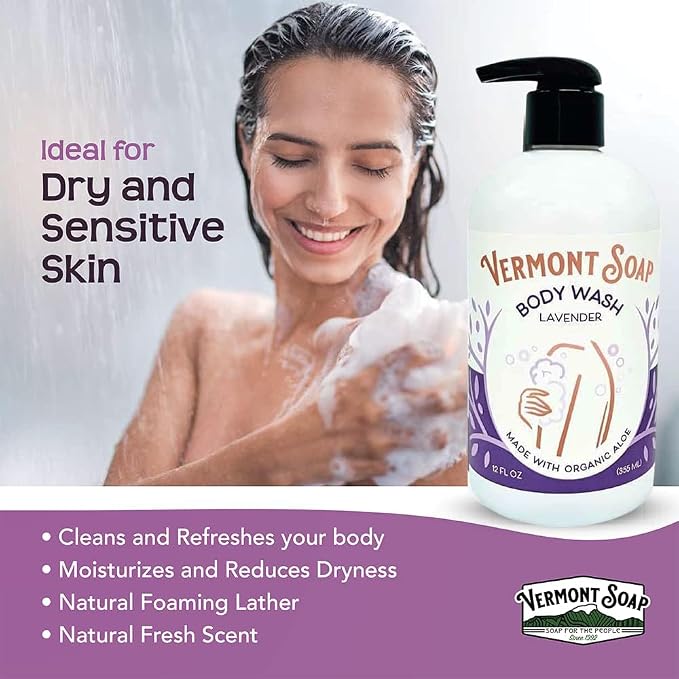 VERMONT SOAP Body Wash, Natural Body Wash - Image 6