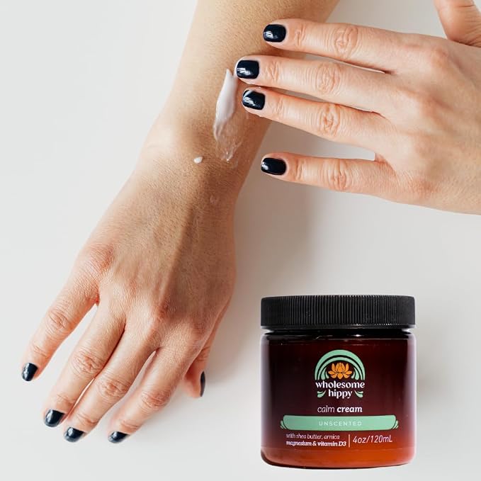 WHOLESOME HIPPY Calm Cream – Unscented Body Butter - Image 3