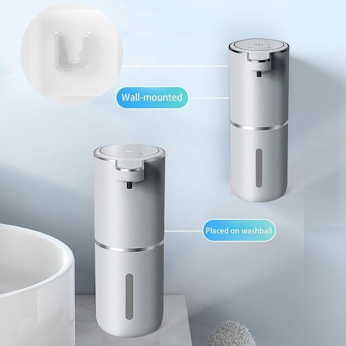 Automatic Liquid Soap Dispenser, Touchless Hand Soap Dispenser USB - Image 6