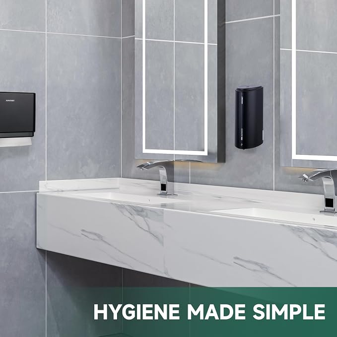 29fl.oz/850ml Commercial Automatic Liquid Soap Dispenser Wall-Mounted Large - Image 6