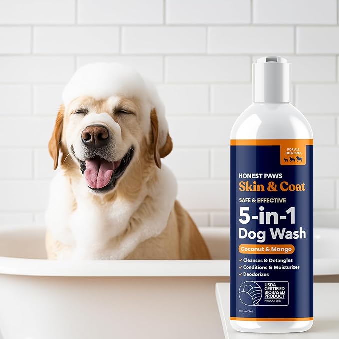 Honest Paws Dog Shampoo and Conditioner - Image 9