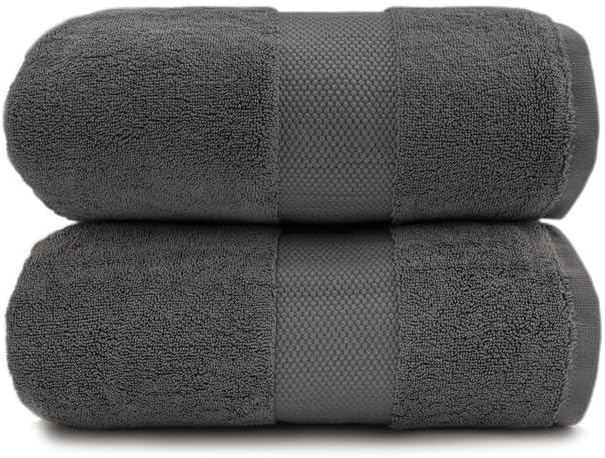Maisonette Elegance 100% Organic Cotton Turkish Bath Towels, Soft & Absorbent by MAISONETTE