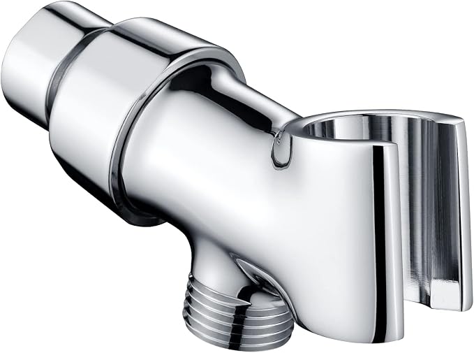 BRIGHT SHOWERS All Metal Handheld Shower Head Holder, Adjustable Shower Arm by BRIGHTSHOWERS