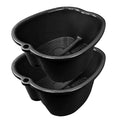 Foot Soaking Bath Basin, Large Size Feet Massager Tub, At Home Spa Pedicure by HOMELEX