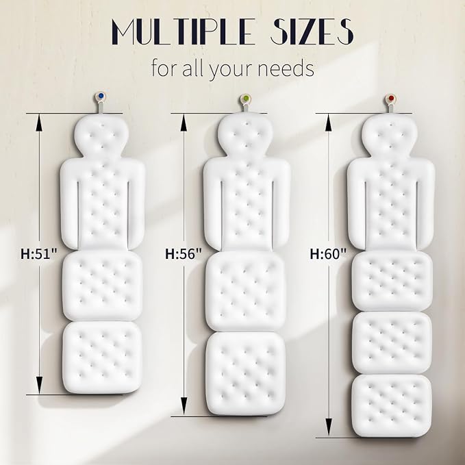 Full Body Bath Pillow for Bathtub, Thick Bathtub Cushion - Image 6