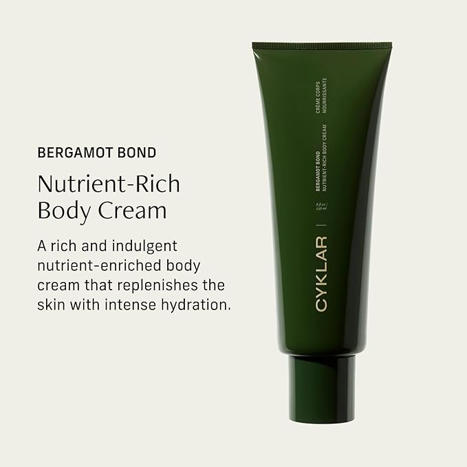 CYKLAR Nutrient Rich Body Cream. Bergamot Bond Nourishing Moisturizer - Image 2
