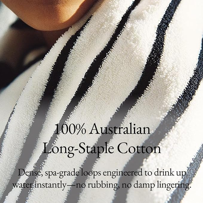 Italic Ultraplush 100% Australian Cotton Bath Sheets - Image 6