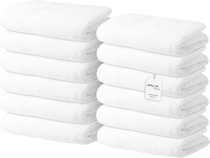 Avalon Towels Luxury Washcloths – Premium Cotton, Soft & Absorbent Wash Cloths by AvalonTowels