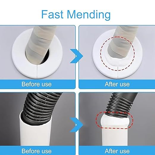 4-Pack White Seal Putty Waterproof Duct Seal Repair Sealing Clay, Quick Mending - Image 6