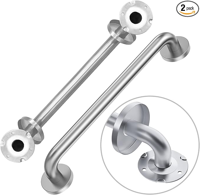 Handicap Grab Bars, 2 Pack 16 Inch Shower Grab Bar by TOWELWARMERS