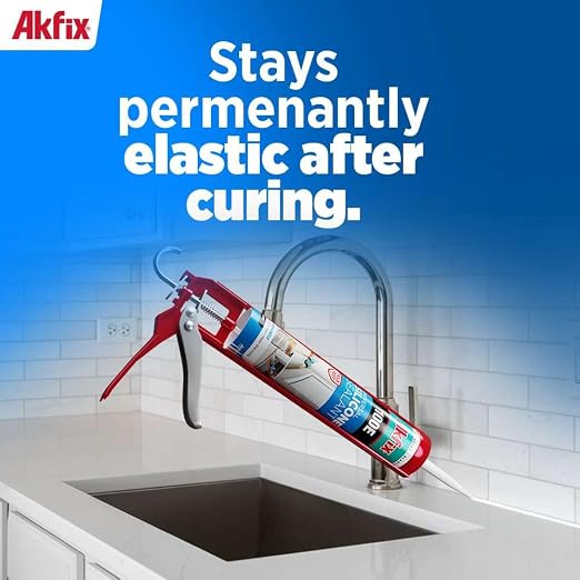 Akfix 100E RTV Black Silicone Caulk - Image 7