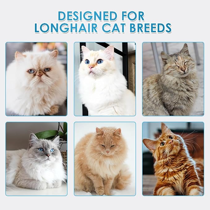 Mooncat Waterless Cat Shampoo for Longhair Cats | Licking Safe No-Rinse Dry - Image 7