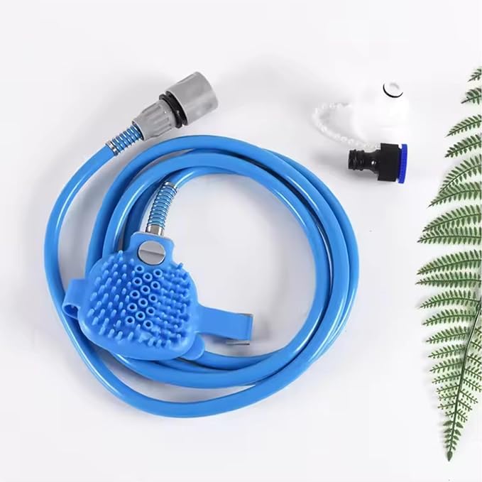 Pet Shower Brush Sprayer Dog Bath Sprayer Cat Grooming Tool – Adjustable Wrist - Image 2