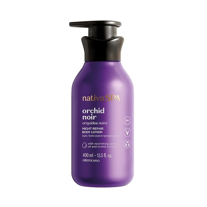 Nativa SPA by O Boticário, Orchid Noir Moisturizing Body Lotion, Fragranced - Image 8