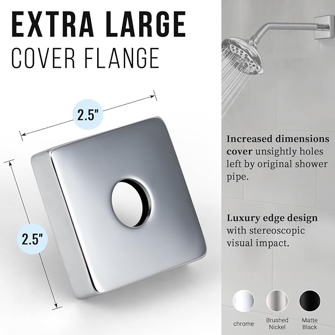 G-Promise All Metal 10-Inch Shower Arm - Image 3