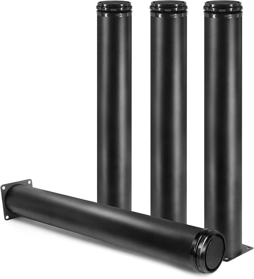14 Inch Metal Furniture Legs Stainless Steel Adjustable Legs Black Metal Legs by Masendelk