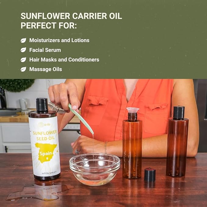 Nature Packaged Sunflower Carrier Oil - Image 2
