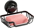 TAILI Soap Holder Dish Suction Cup, Bar Shampoo Rack by TAILI