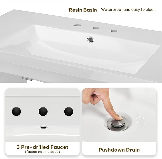 DWVO 42 Inch Bathroom Vanity - Image 4