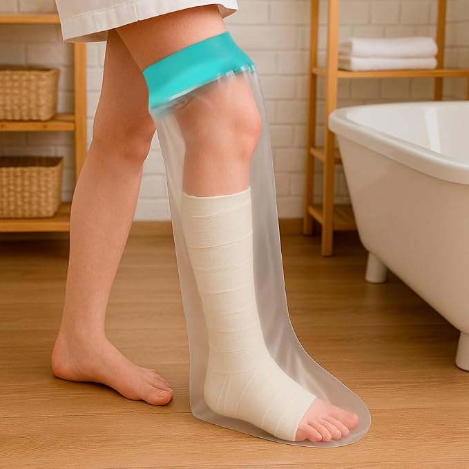 Cast Covers for Shower Leg, Waterproof Cast Cover for Showering/Swimming - Image 6
