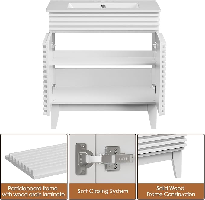ROOMTEC 30" Bathroom Vanity - Image 5
