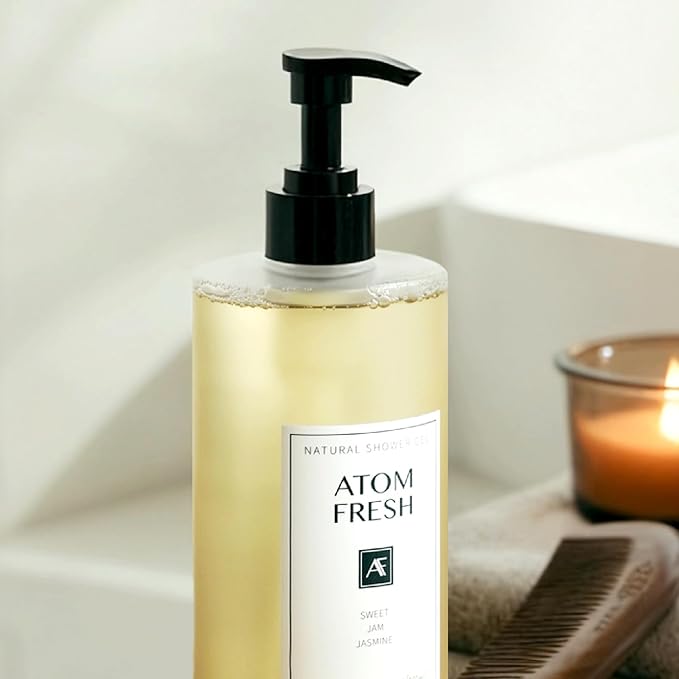 Atom Fresh Fine Fragrance Body Wash – Sweet Jam Jasmine Scent | Gentle - Image 7