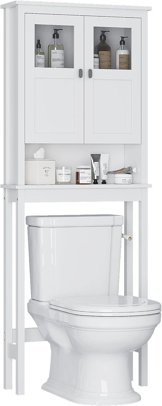 Spirich Bathroom Cabinet Over Toilet, Bathroom Storage Cabinet - Image 8