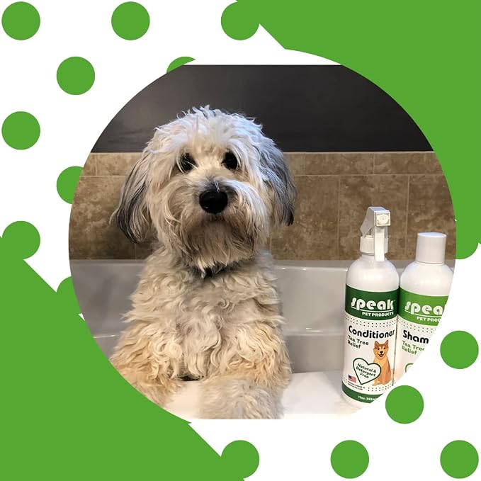 Natural Dog Shampoo, Tea Tree Relief, 1 Gallon - Image 6