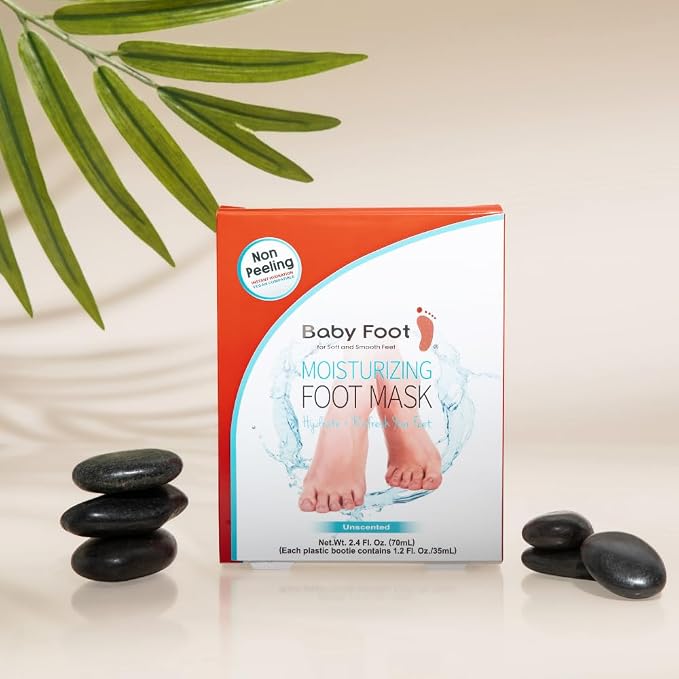 Baby Foot Unscented Non-Peel Moisturing Mask – Hydrate and Refesh in 15-Minute - Image 4