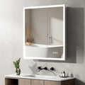 30"x32" Medicine Cabinet Mirror, LED Lighted Medicine Cabinet by SHYWENHSIUMedicineCabinet