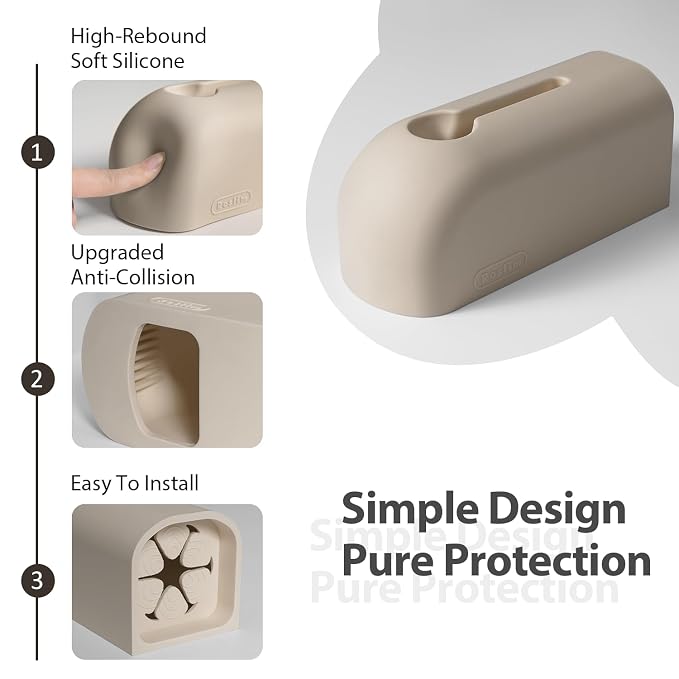 Faucet Cover Bathtub, Soft Silicone Tub Spout Cover, Faucet Protector - Image 2
