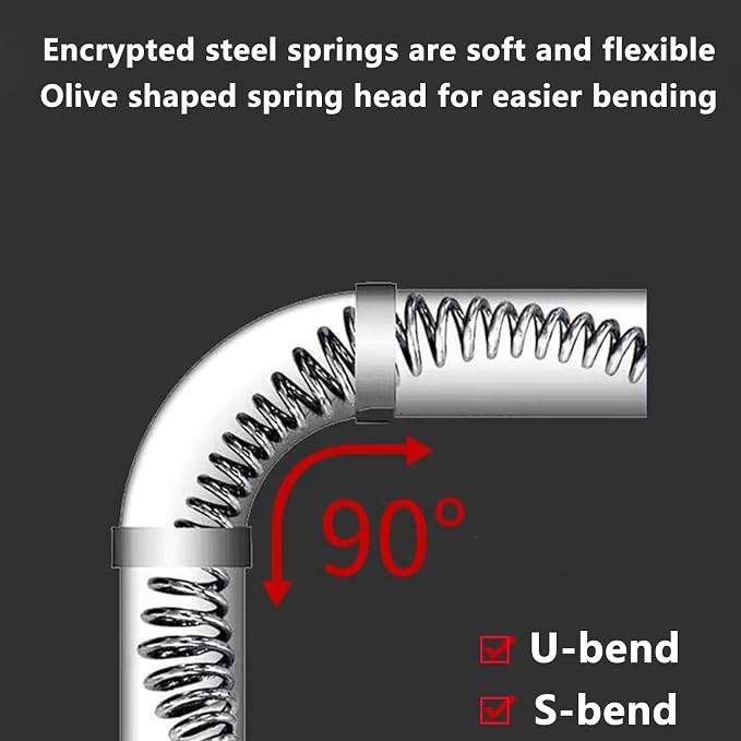 Drain Snake, Spring Drain Clog Remover - Image 7