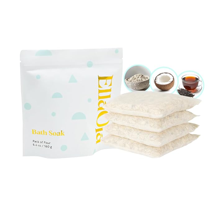 ELLAOLA Oatmeal Bath Soak for Babies Kids & Adults by EllaOla