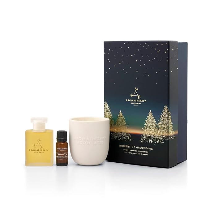Aromatherapy Associates Moment of Grounding. Luxurious Gift Set Includes Forest by AromatherapyAssociates