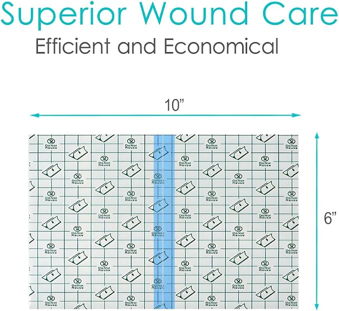 6" x 10" Shower Shields Wound Cover, Large Waterproof Bandages - Image 5