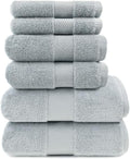 Maisonette Elegance 100% Organic Cotton Turkish Bathroom Towels Set, Ideal by MAISONETTE