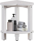 Corner Shower Stool for Inside Shower by Uha