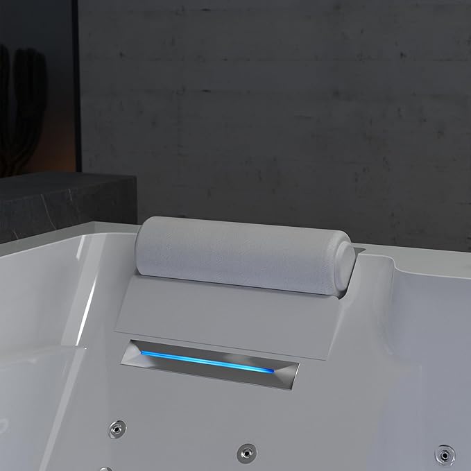 Empava PRO Series Jetted Tub, Luxury 56-Jet Whirlpool Bathtub | Ozone - Image 5