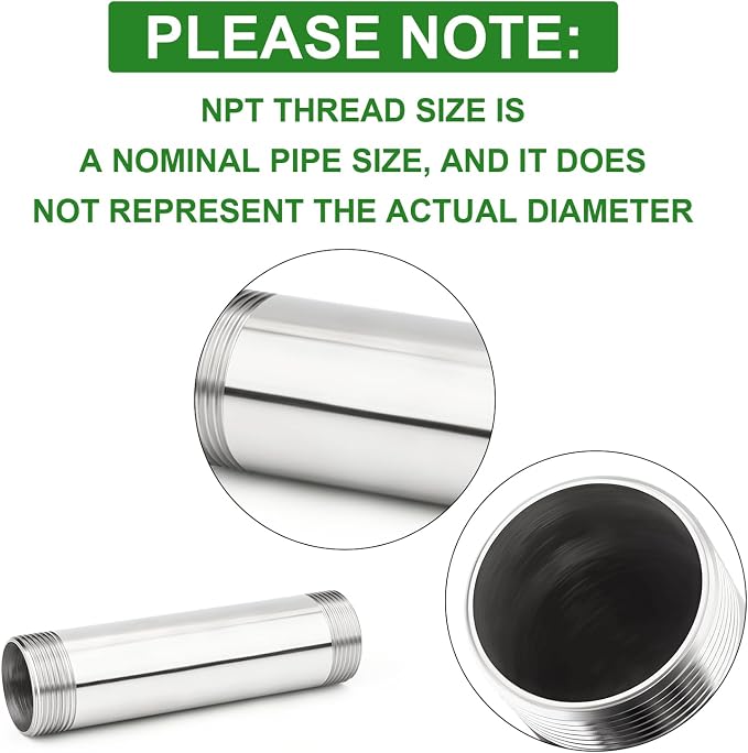 TAISHER 1PCS Stainless Steel Pipe Fittings - Image 3