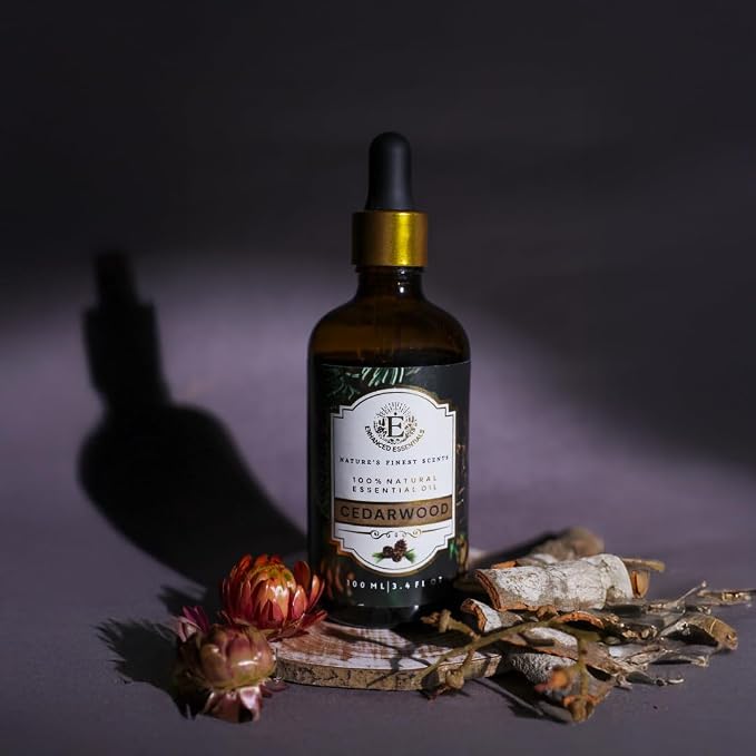 Luxurious Cedarwood Essential Oil by Enhanced Essentials|Pure & Natural|for Home - Image 2