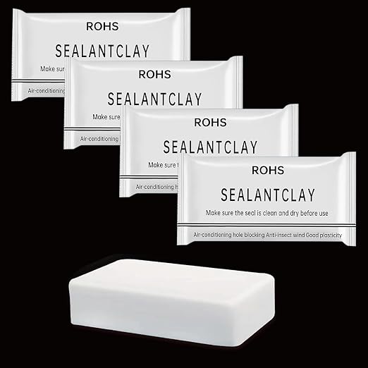 4-Pack White Seal Putty Waterproof Duct Seal Repair Sealing Clay, Quick Mending by TIANKEYYDS